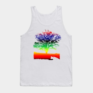 tree colorful Tank Top